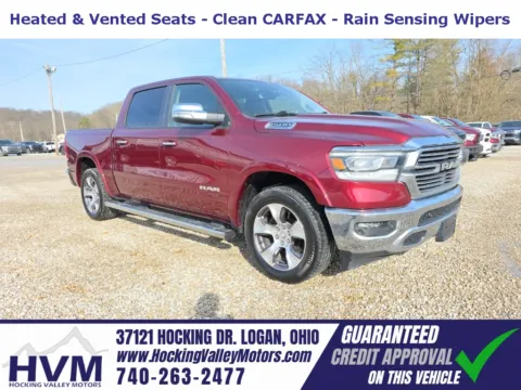 Red 2021 Ram 1500 Laramie for sale in Logan, OH