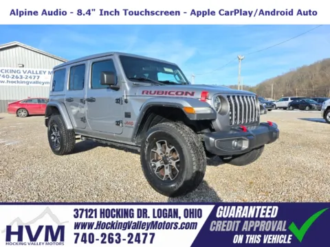 Silver 2019 Jeep Wrangler Unlimited Rubicon for sale in Logan, OH