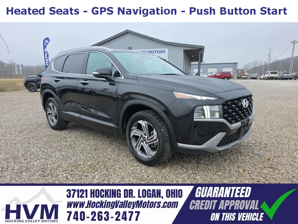 Black 2023 Hyundai Santa Fe SEL for sale in Logan, OH