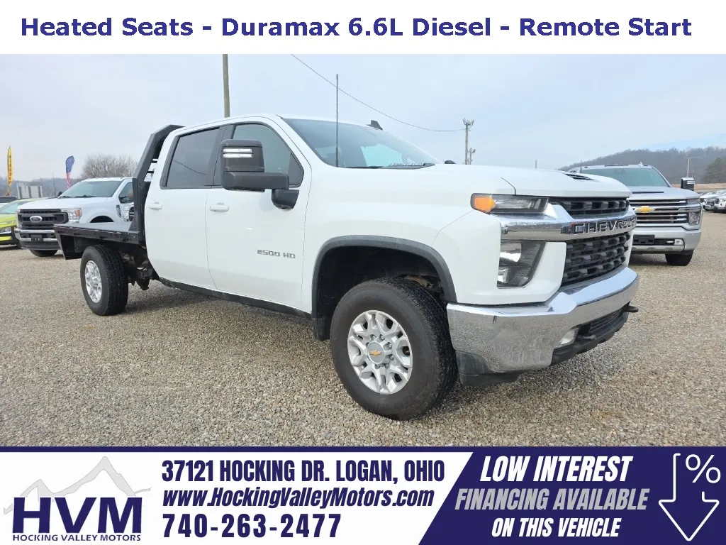 White 2022 Chevrolet Silverado 2500HD LT for sale in Logan, OH