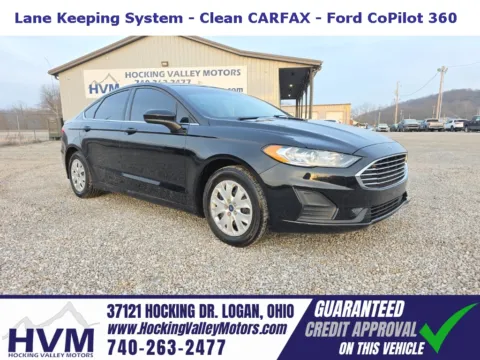 Black 2019 Ford Fusion S for sale in Logan, OH