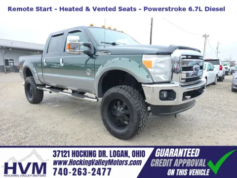 Green 2016 Ford F-350SD Lariat for sale in Logan, OH