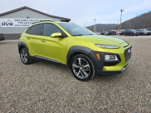 Green 2019 Hyundai Kona Limited for sale in Logan, OH