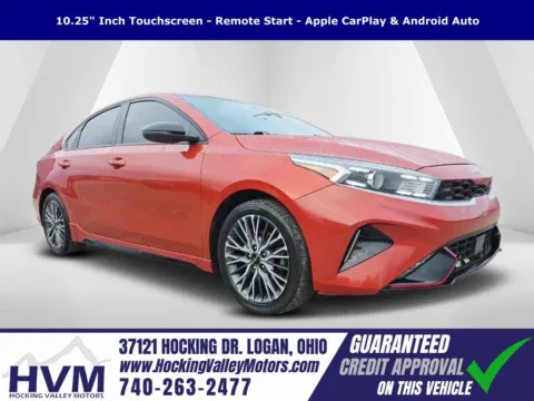 Orange 2022 Kia Forte GT-Line for sale in Logan, OH