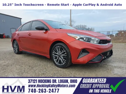 Orange 2022 Kia Forte GT-Line for sale in Logan, OH
