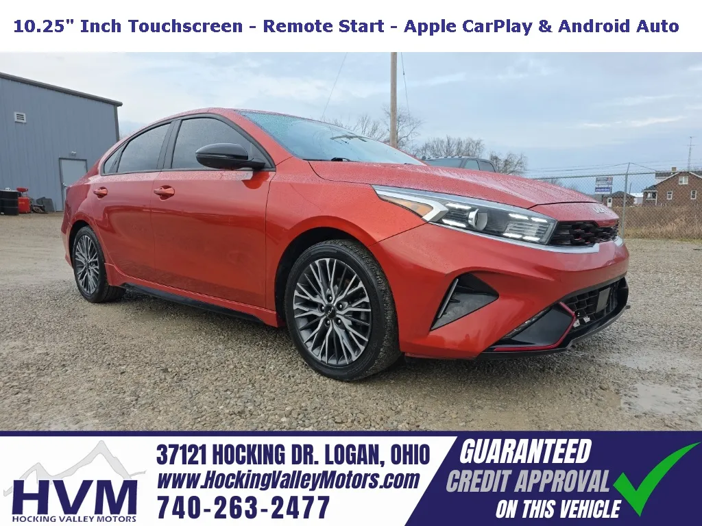 Orange 2022 Kia Forte GT-Line for sale in Logan, OH