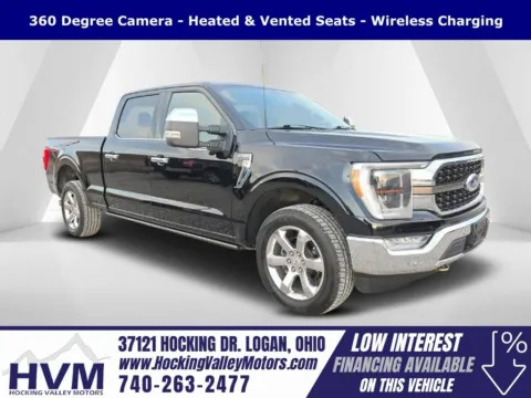 Black 2022 Ford F-150 King Ranch for sale in Logan, OH