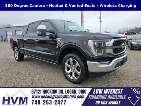 Black 2022 Ford F-150 King Ranch for sale in Logan, OH