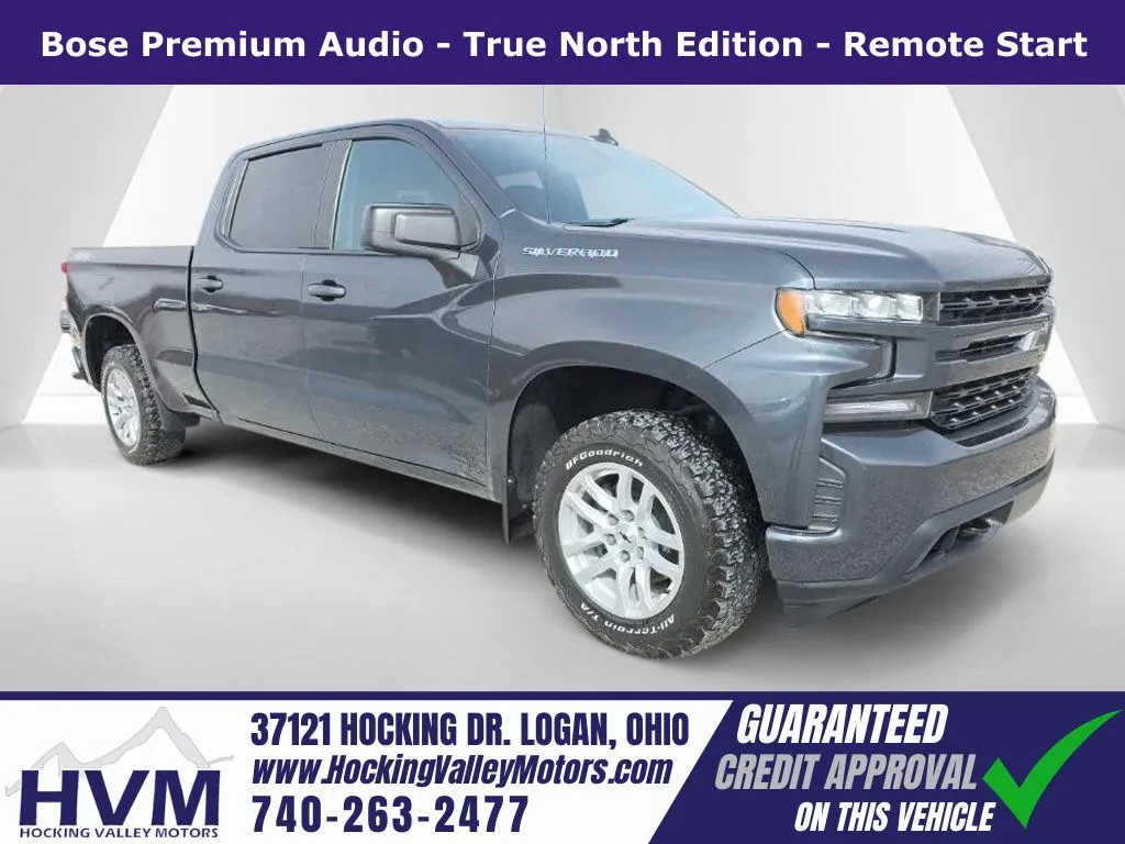 Blue 2019 Chevrolet Silverado 1500 RST for sale in Logan, OH