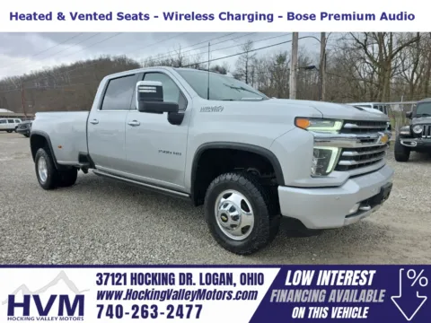 Silver 2022 Chevrolet Silverado 3500HD High Country for sale in Logan, OH