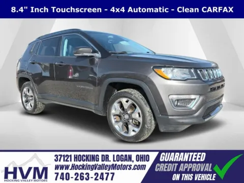 Gray 2018 Jeep Compass Limited for sale in Logan, OH