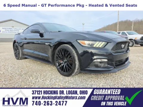 Black 2016 Ford Mustang GT Premium for sale in Logan, OH