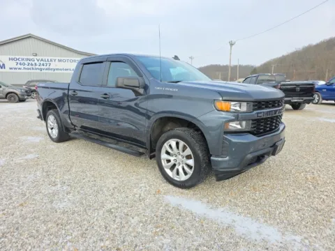 Gray 2021 Chevrolet Silverado 1500 Custom for sale in Logan, OH