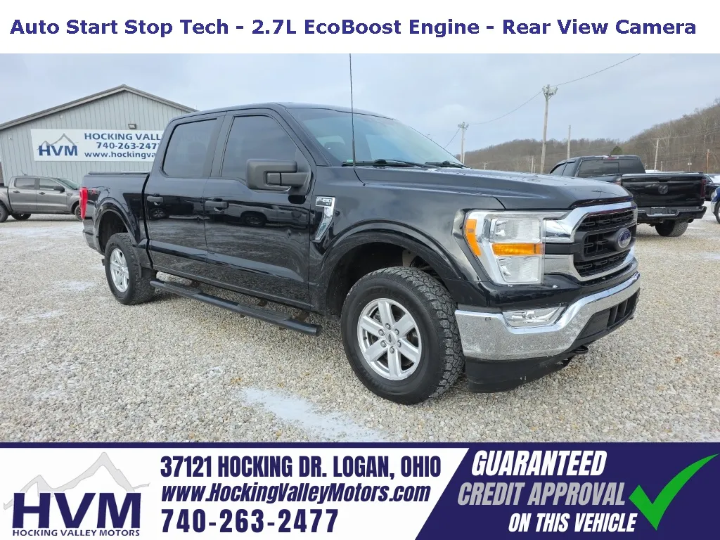 Black 2021 Ford F-150 XLT for sale in Logan, OH