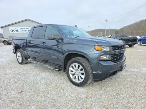Gray 2021 Chevrolet Silverado 1500 Custom for sale in Logan, OH