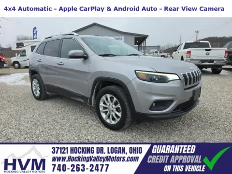 Silver 2019 Jeep Cherokee Latitude for sale in Logan, OH