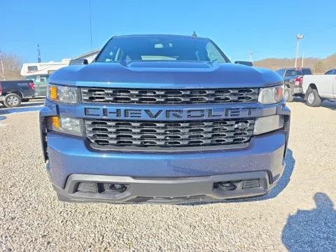 Blue 2021 Chevrolet Silverado 1500 Custom for sale in Logan, OH