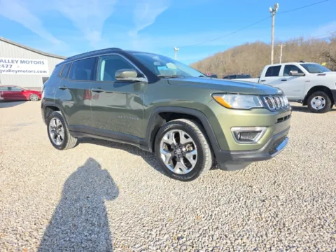 Green 2019 Jeep Compass Limited for sale in Logan, OH