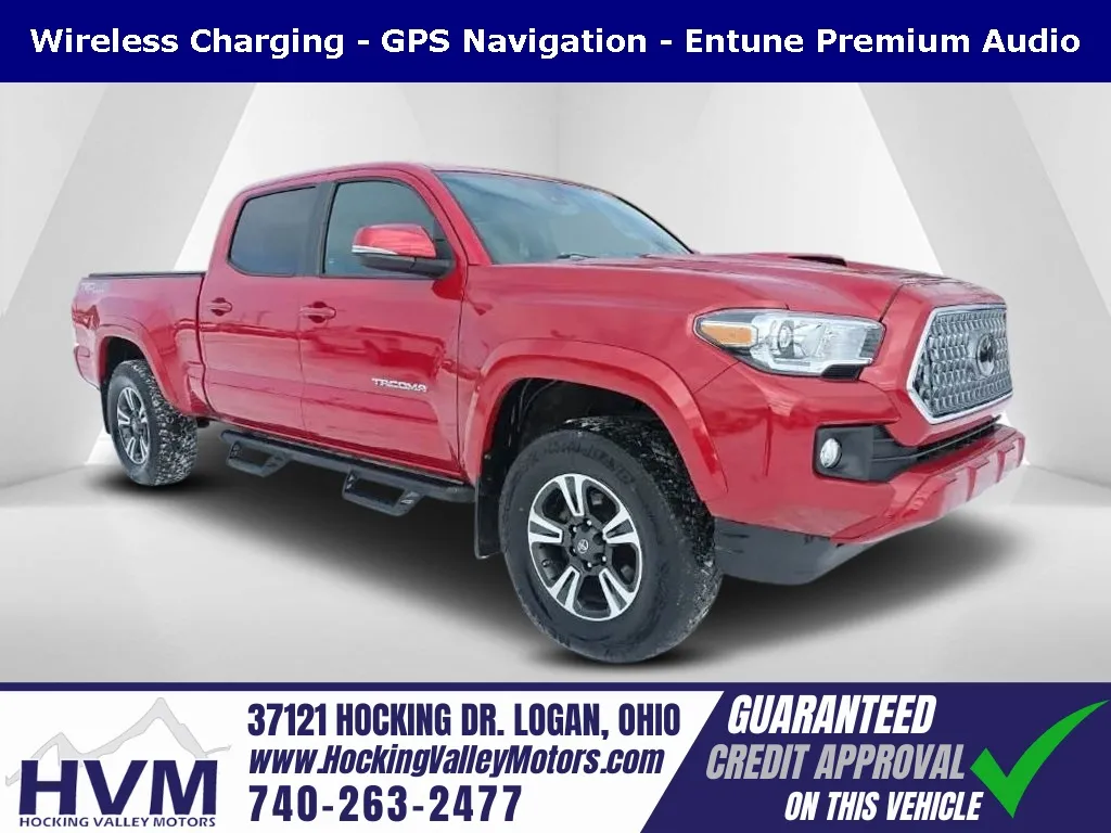 Red 2018 Toyota Tacoma TRD Sport for sale in Logan, OH