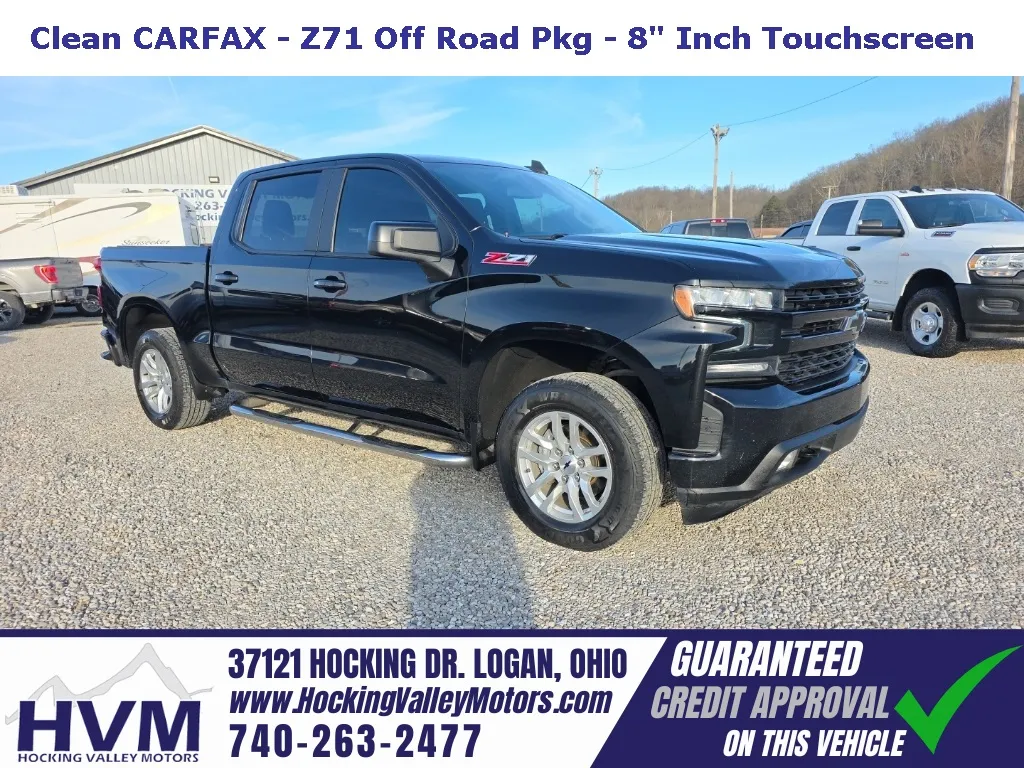 Black 2021 Chevrolet Silverado 1500 RST for sale in Logan, OH
