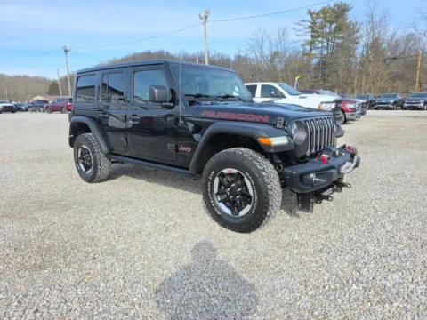 Black 2021 Jeep Wrangler Unlimited Rubicon for sale in Logan, OH