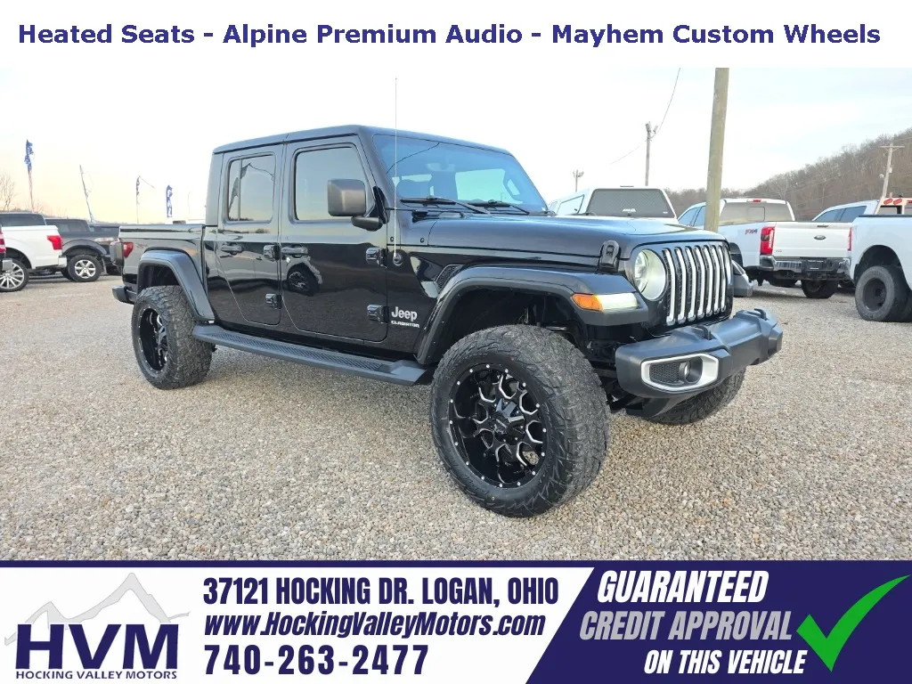 Black 2020 Jeep Gladiator Overland for sale in Logan, OH