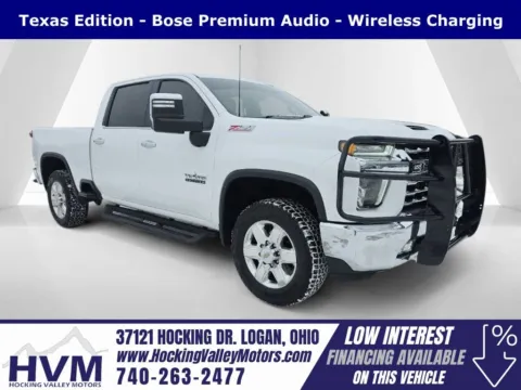 White 2021 Chevrolet Silverado 2500HD LTZ for sale in Logan, OH
