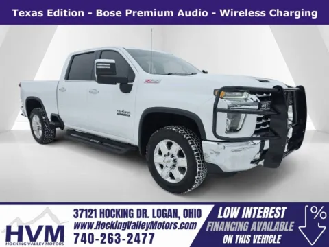 White 2021 Chevrolet Silverado 2500HD LTZ for sale in Logan, OH