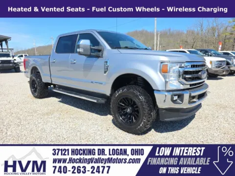 Silver 2021 Ford F-250SD Lariat for sale in Logan, OH