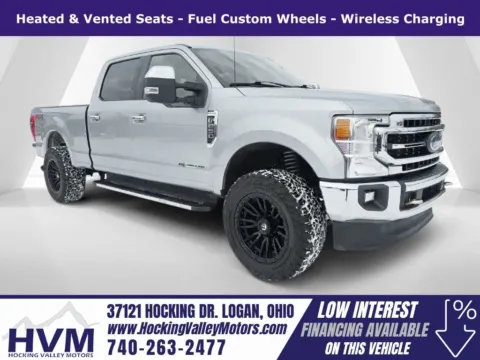 Silver 2021 Ford F-250SD Lariat for sale in Logan, OH