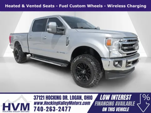 Silver 2021 Ford F-250SD Lariat for sale in Logan, OH
