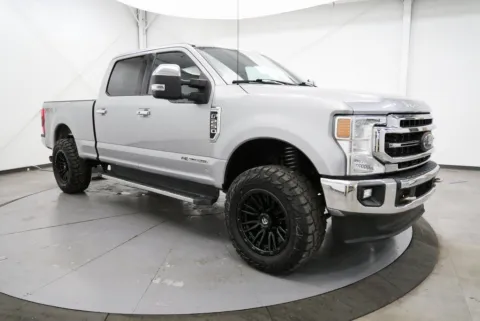 Silver 2021 Ford F-250SD Lariat for sale in Logan, OH