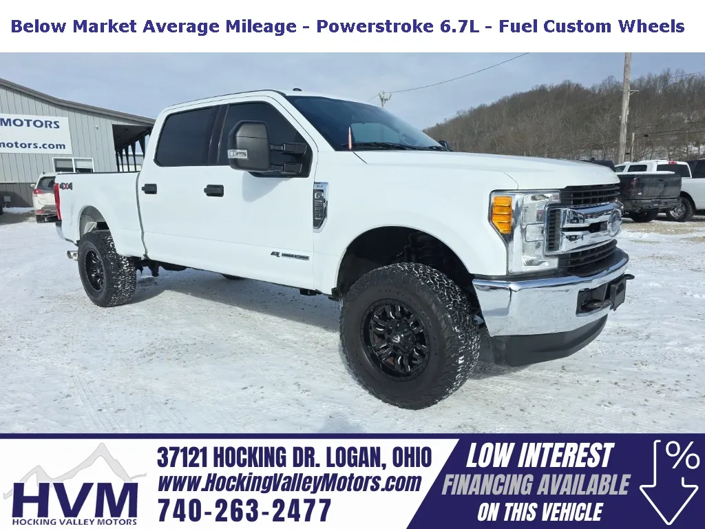White 2017 Ford F-250SD XLT for sale in Logan, OH