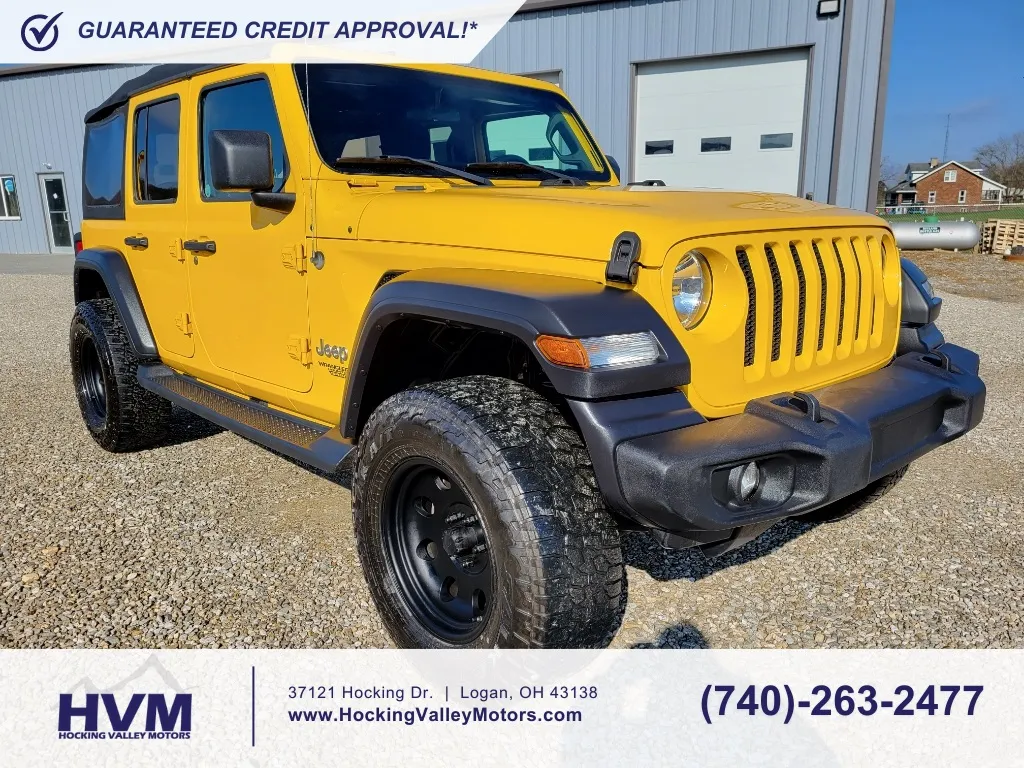 Used 2019 Jeep Wrangler Unlimited Sport S for sale in Logan