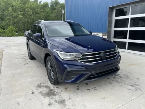 Blue 2022 Volkswagen Tiguan 2.0T SE for sale in Logan, OH