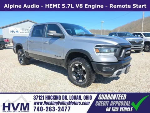 Silver 2020 Ram 1500 Rebel for sale in Logan, OH