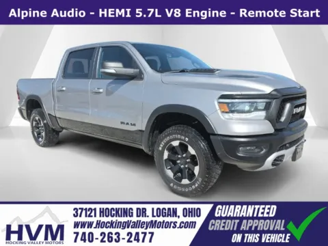 Silver 2020 Ram 1500 Rebel for sale in Logan, OH
