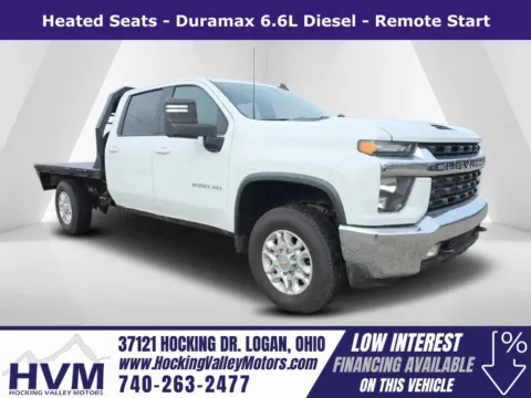White 2022 Chevrolet Silverado 2500HD LT for sale in Logan, OH