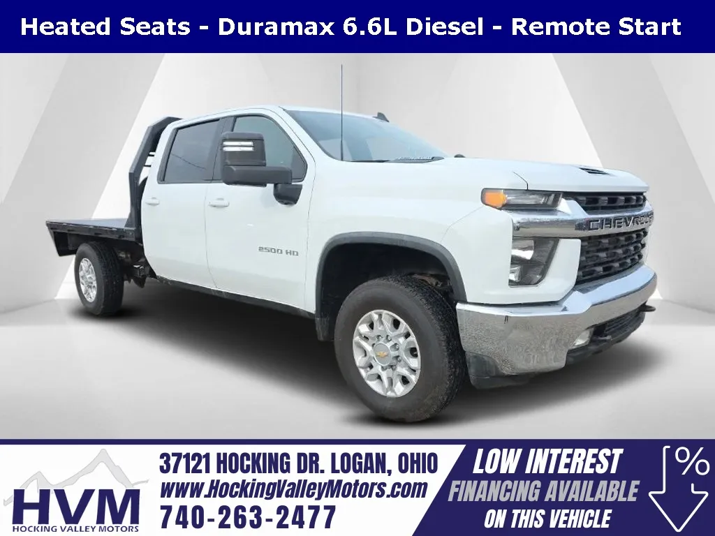 White 2022 Chevrolet Silverado 2500HD LT for sale in Logan, OH