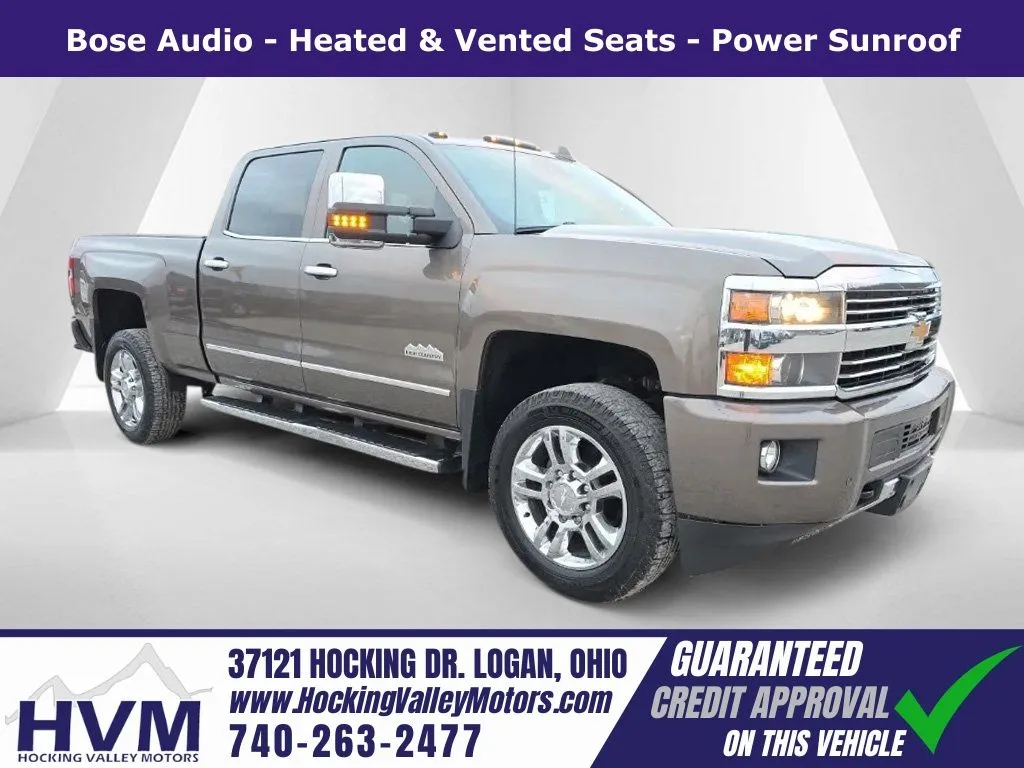 Brown 2015 Chevrolet Silverado 2500HD High Country for sale in Logan, OH