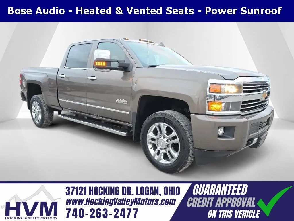 Brown 2015 Chevrolet Silverado 2500HD High Country for sale in Logan, OH