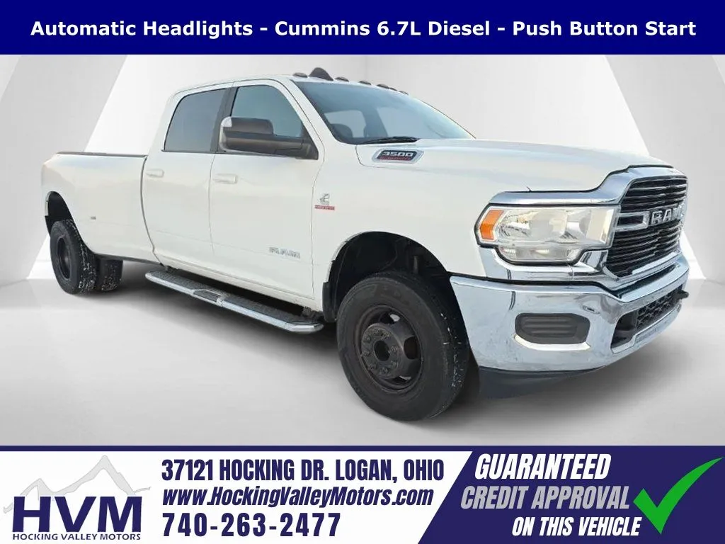 White 2021 Ram 3500 Big Horn for sale in Logan, OH
