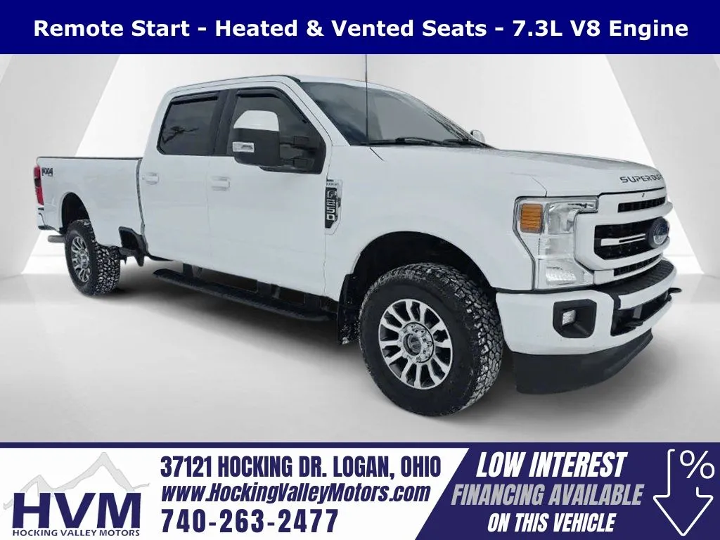 White 2022 Ford F-250SD Lariat for sale in Logan, OH