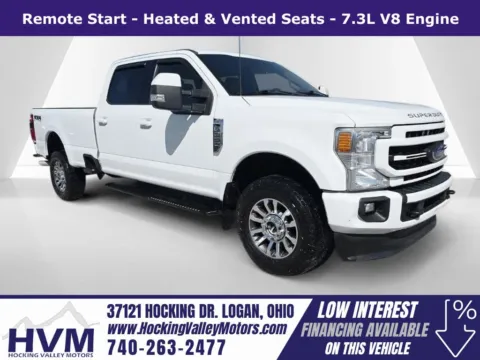 White 2022 Ford F-250SD Lariat for sale in Logan, OH