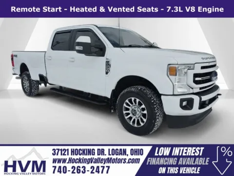 White 2022 Ford F-250SD Lariat for sale in Logan, OH