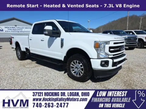 White 2022 Ford F-250SD Lariat for sale in Logan, OH