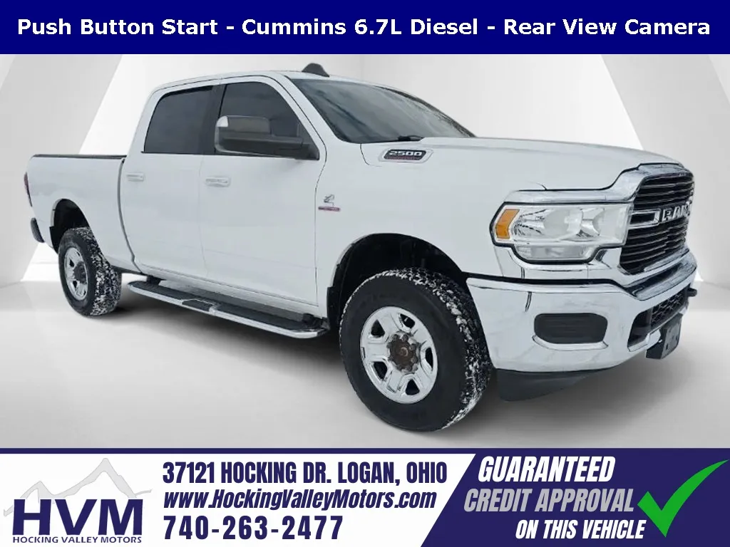 White 2019 Ram 2500 Big Horn for sale in Logan, OH