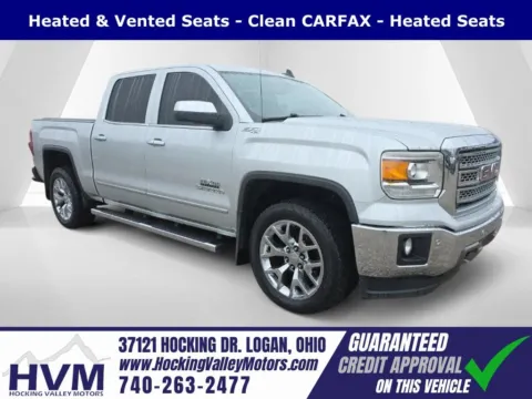 Silver 2015 GMC Sierra 1500 SLT for sale in Logan, OH