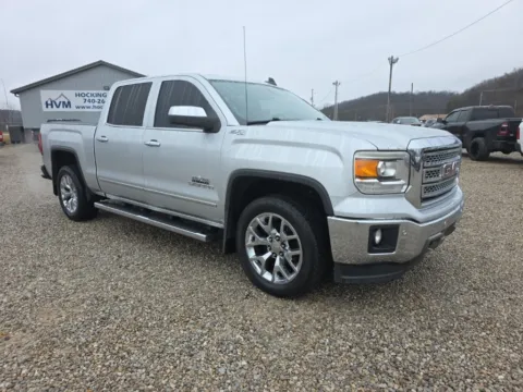 Silver 2015 GMC Sierra 1500 SLT for sale in Logan, OH