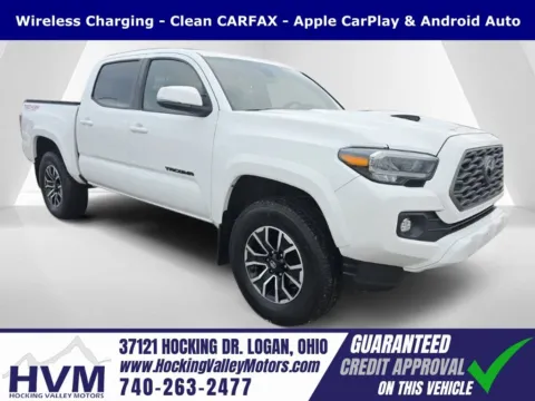 White 2023 Toyota Tacoma TRD Sport for sale in Logan, OH